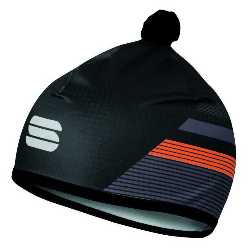 Mütze Sportful Squadra 2 Light Race Hat schwarz Mütze Sportful Squadra 2 Light Race Hat schwarz